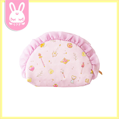 Sailor Moon Cosmos x 3Coins Collaboration Dainty Ruffled Pouch | Icons & Weapons