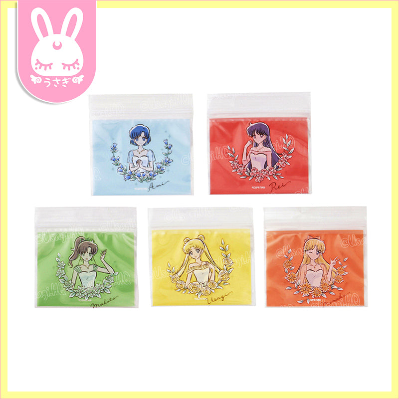 Sailor Moon Cosmos x 3Coins Collaboration Reusable Mini Zipper Bags | Inner Senshi