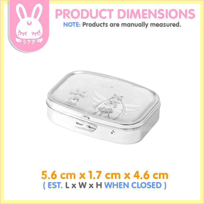 Sailor Moon Cosmos x 3Coins Collaboration Mini Accessory Case with Mirror | Sailor Moon & Chibi Moon