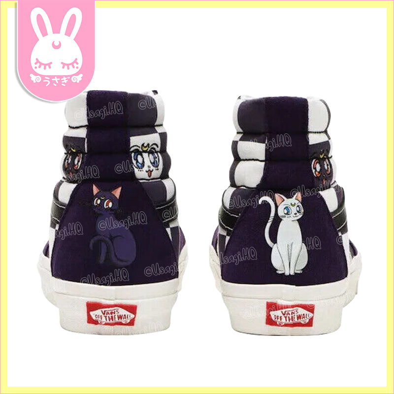 Sailor Moon x VANS Mysterioso SK8-HI Sneakers | MN US7 / WM US8.5