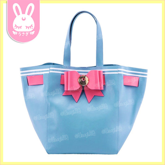 Sailor Moon x GraceGift Collaboration 2-Way Ribbon Bucket Tote Bag