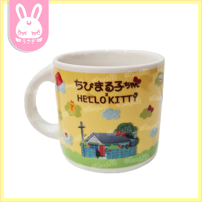 Hello Kitty x Chibi Maruko-chan Collaboration Mug
