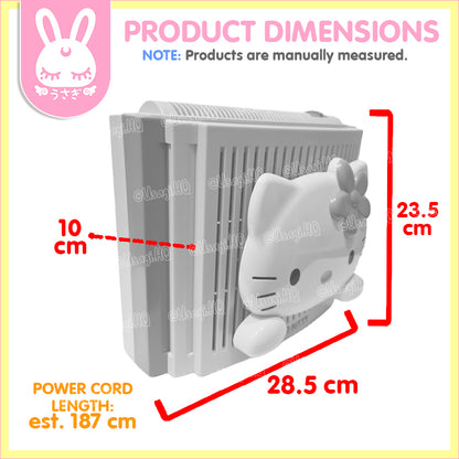 Hello Kitty x TWINBIRD Retro Classic Air Purifier Cleaner Filter