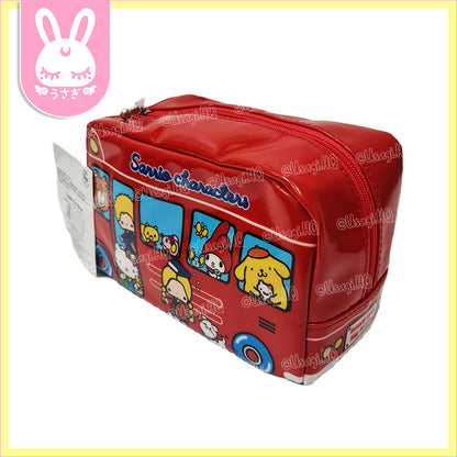 Sanrio Characters Premium School Bus Pen Case